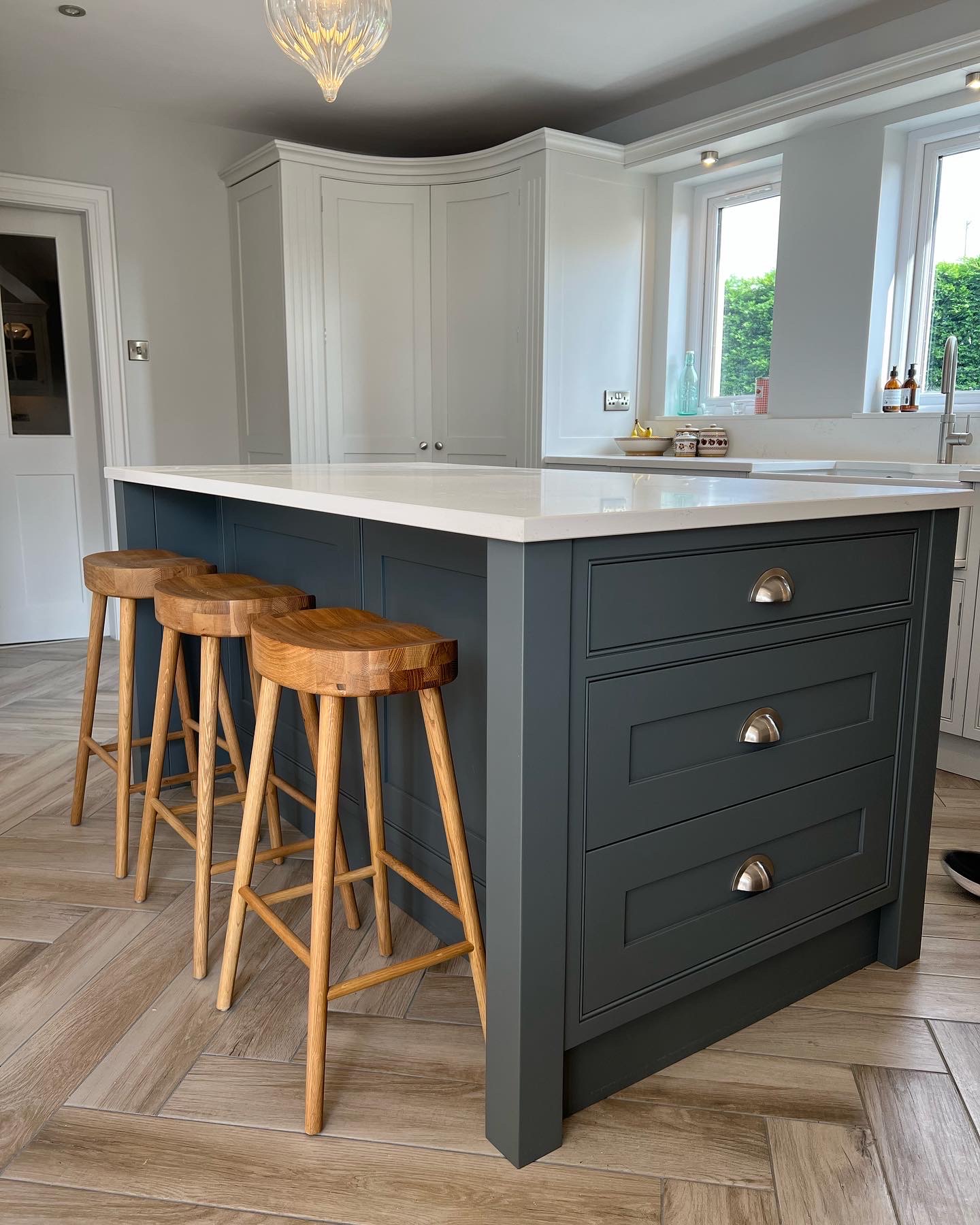 Bespoke Kitchen Island installation and design in Crossgar